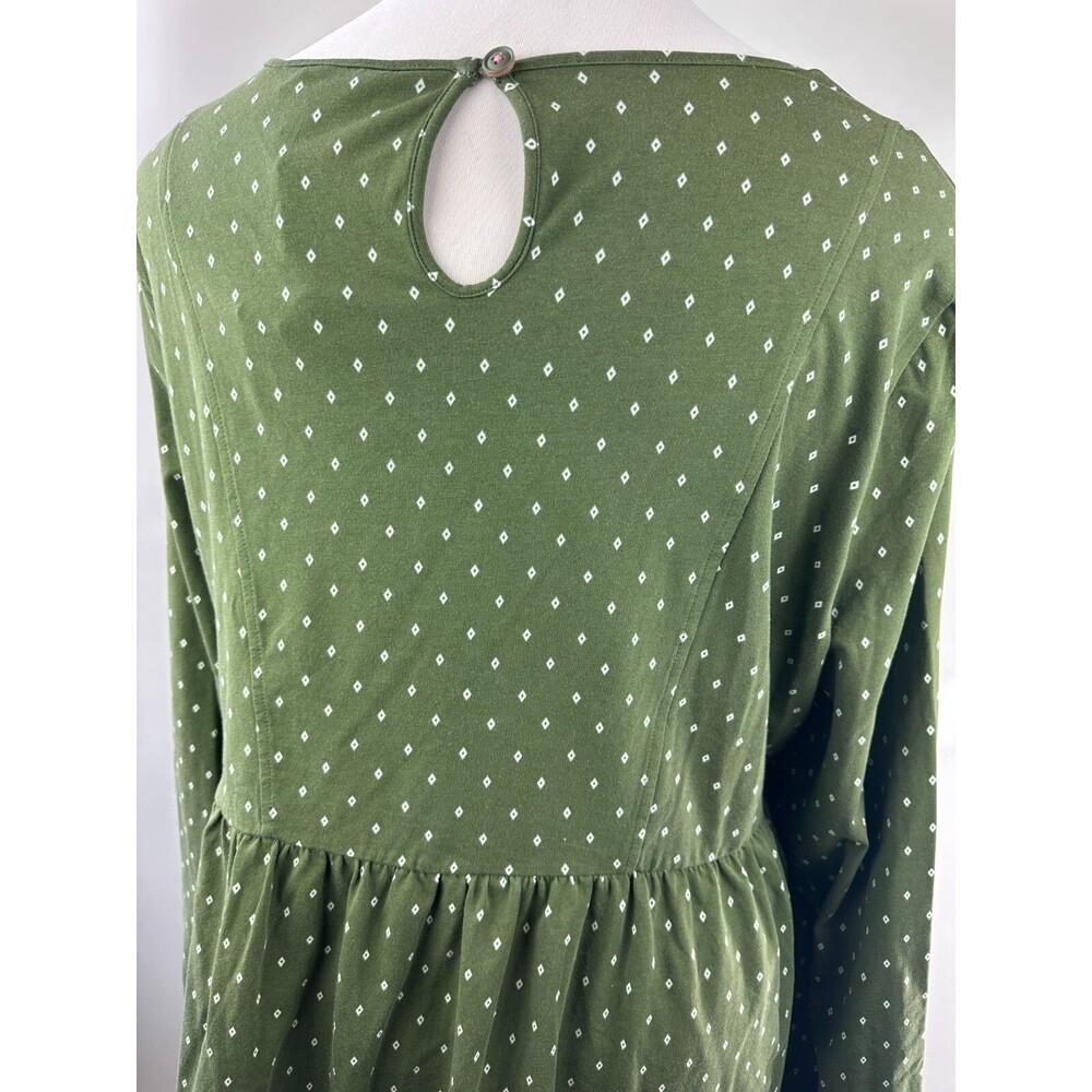 Matilda Jane Through Generations Embroidered Babydoll Top Diamond Print XXL NEW - Picture 6 of 10